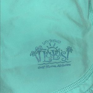 Mint Nike like shorts from Lulu’s